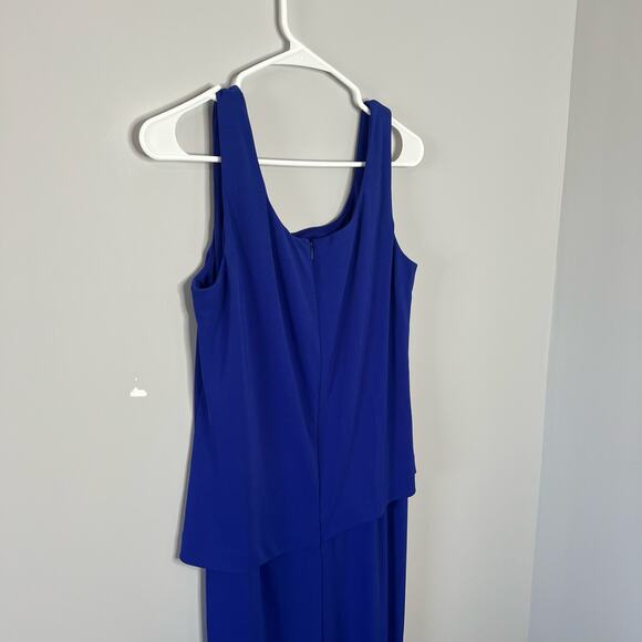 Alex Evenings Gown Blue Dress Size 10 Women's - Picture 7 of 13